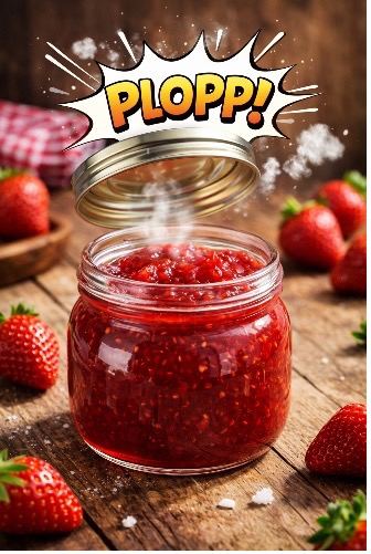 En glasburk som öppnas — samma fysikaliska fenomen som kavitation vid kiropraktisk justering